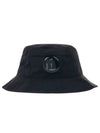 Lens Wappen Chrome R Bucket Hat Black - CP COMPANY - BALAAN 2