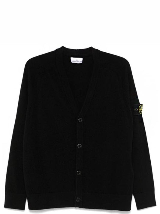 Stone Island Cardigan 8115523B4 V0029 BLACK - STONE ISLAND - BALAAN 2