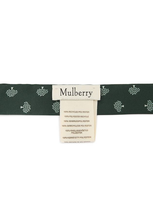 Small Skinny Scarf Green - MULBERRY - BALAAN 6