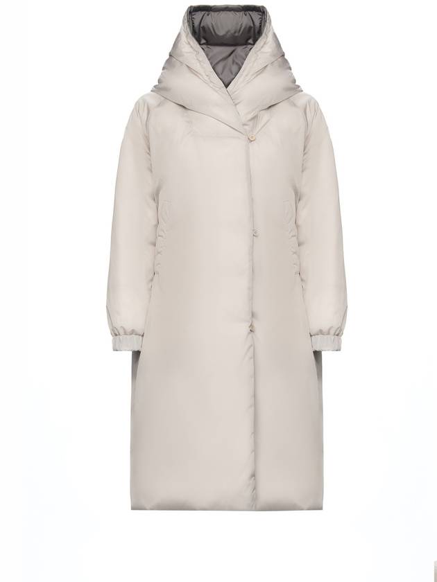 Sveba Reversible Hooded Padding Grey - MAX MARA - BALAAN 4