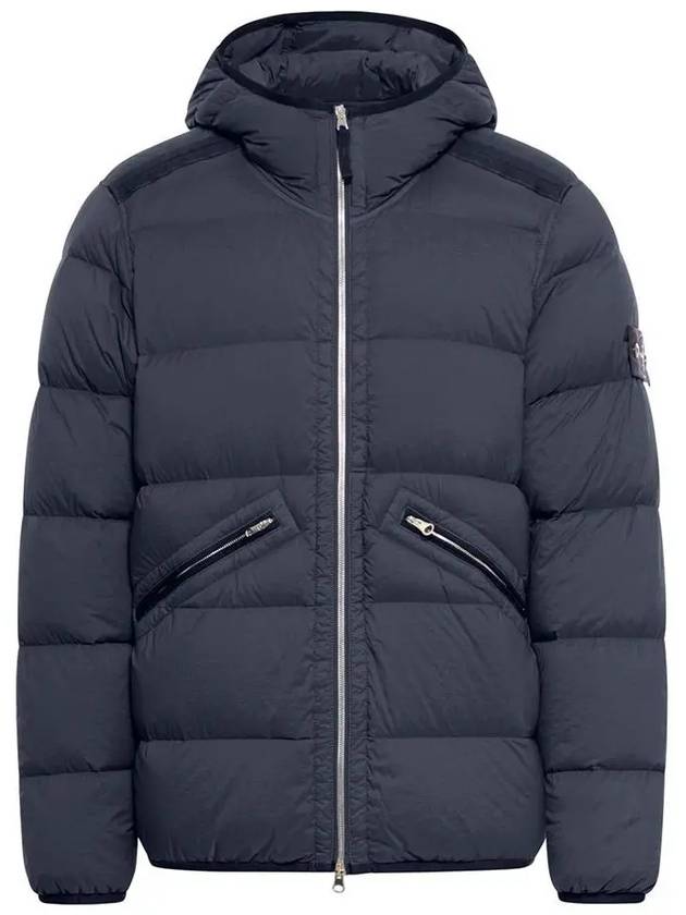 Seamless Tunnel Nylon Down Padding Navy - STONE ISLAND - BALAAN 2