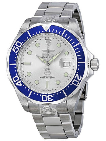 Invicta Grand Diver Silver Dial Men's Watch 3046 - INVICTA - BALAAN 1