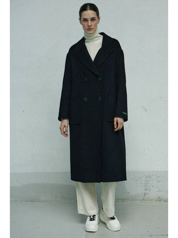 cashmere double coat - LAFEL SORT OF - BALAAN 1