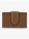 Le Porte Carte Bambino Leather Cardholder Brown - JACQUEMUS - BALAAN 2