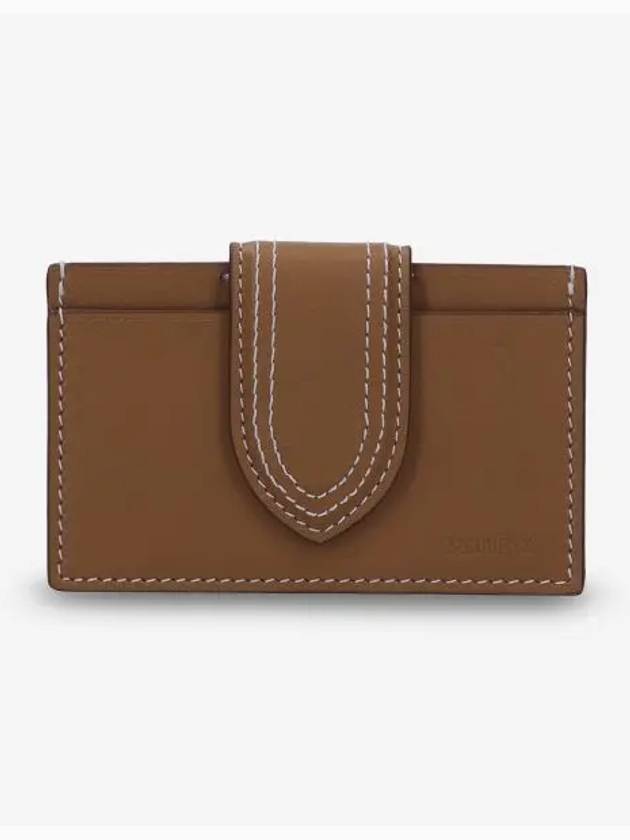 Le Porte Carte Bambino Leather Cardholder Brown - JACQUEMUS - BALAAN 2