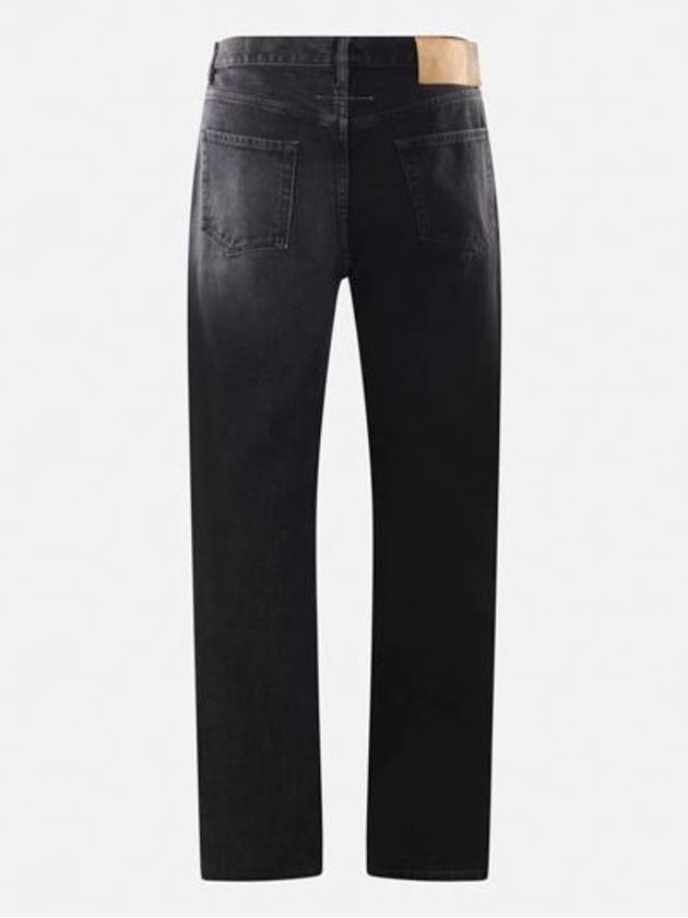 Half And Half 5 Pocket Jeans Black - MAISON MARGIELA - BALAAN 3