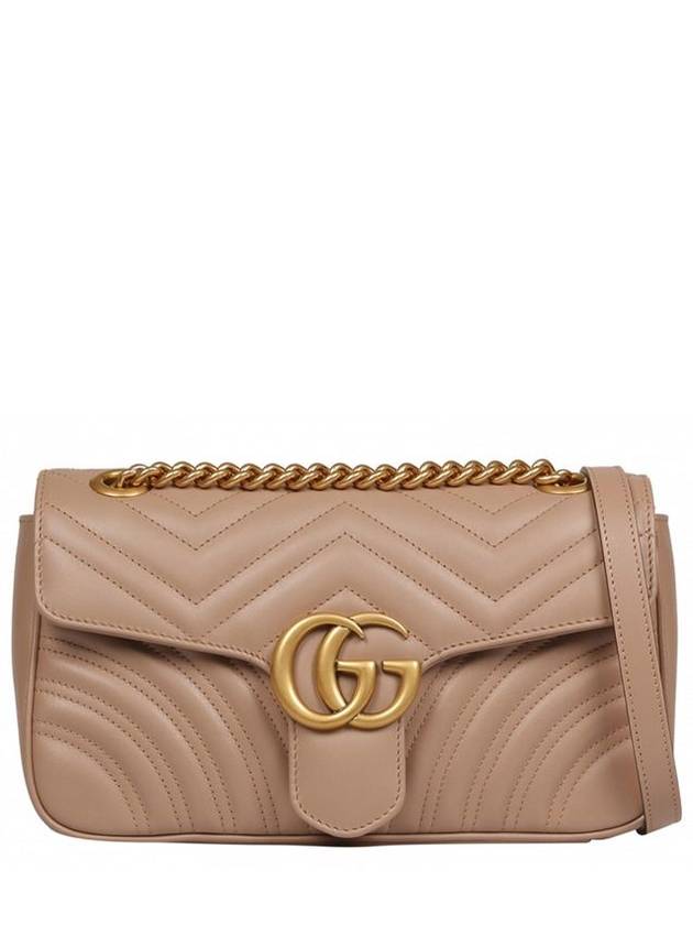 GG Marmont Matelasse Small Shoulder Bag Pink - GUCCI - BALAAN 2