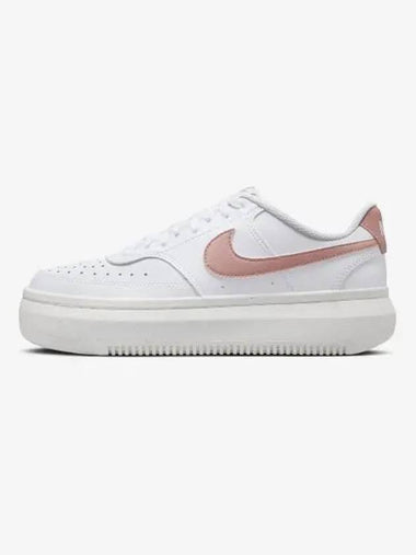 Court Vision Alta Leather Low Top Sneakers White - NIKE - BALAAN 1