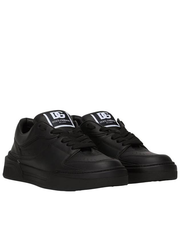 Roma leather low-top sneakers - DOLCE&GABBANA - BALAAN 3