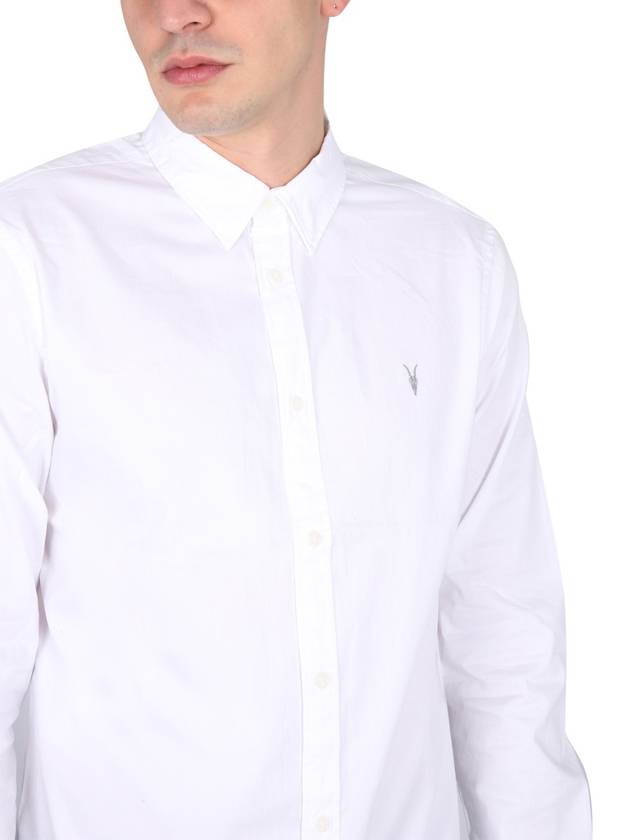 SHIRT WITH LOGO EMBROIDERY - ALLSAINTS - BALAAN 4