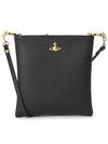 Logo Plaque Square Cross Bag Black - VIVIENNE WESTWOOD - BALAAN 2