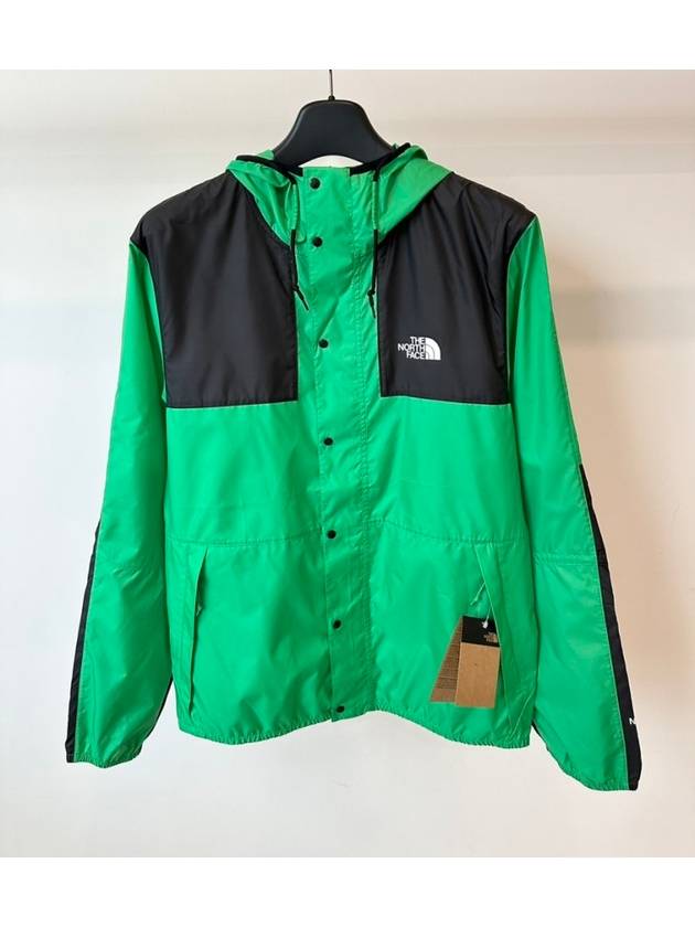 Windbreaker Jacket NF0A5IG3PO8 Optic Emerald MENS L - THE NORTH FACE - BALAAN 6