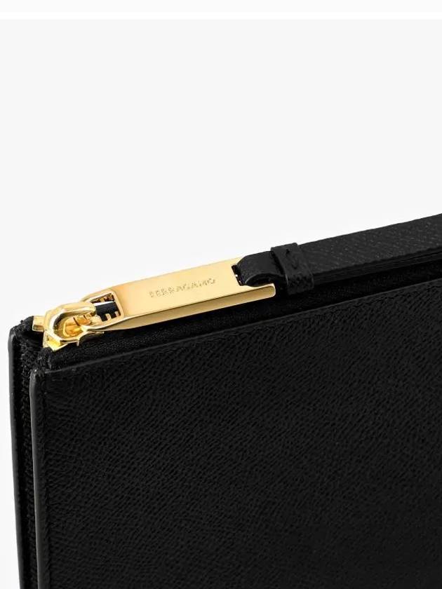 Gancini Clutch Bag Black - SALVATORE FERRAGAMO - BALAAN 4