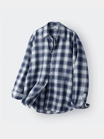 Prime check shirt navy - INDUST - BALAAN 1