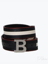 Men's B Buckle Double-Sided Leather Belt - BALLY - BALAAN 2