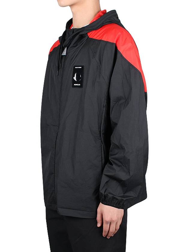 Guppy Genius Windbreak Black - MONCLER - BALAAN 4