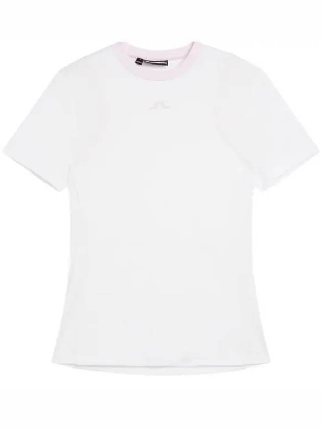 Addie Short Sleeve T-Shirt White - J.LINDEBERG - BALAAN 2