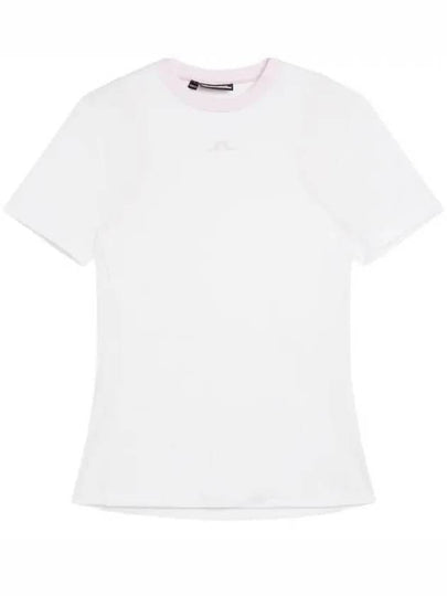 Addie Short Sleeve T-Shirt White - J.LINDEBERG - BALAAN 2