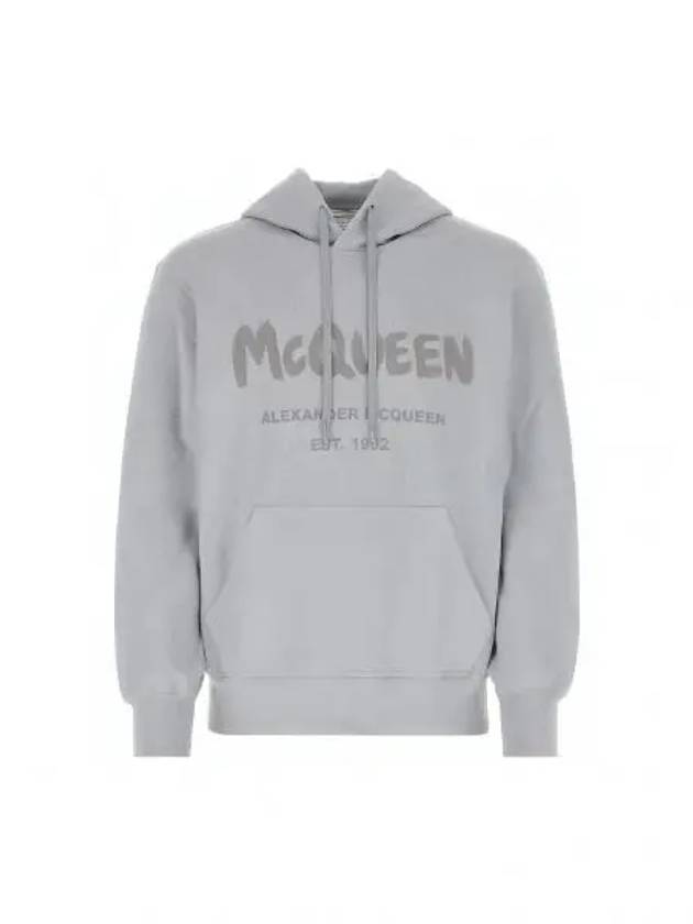 Men's Graffiti Popover Dove Grey - ALEXANDER MCQUEEN - BALAAN 2