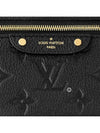 Mini Monogram Empreinte Leather Bum Bag Black - LOUIS VUITTON - BALAAN 3