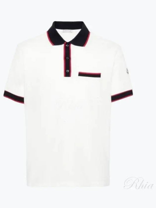 Men s short sleeve polo t shirt top 8A00004 89A16 034 108162 - MONCLER - BALAAN 1