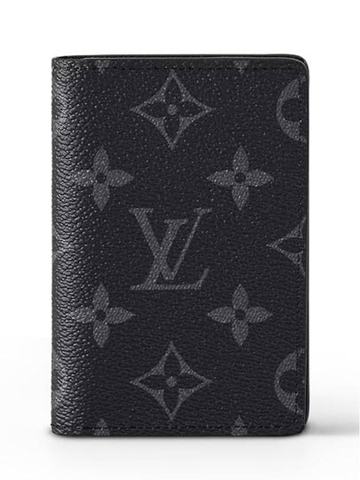 Pocket Organizer Monogram Card Wallet Black - LOUIS VUITTON - BALAAN 2