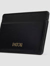 JP Leather Card Wallet Black - PATOU - BALAAN 3