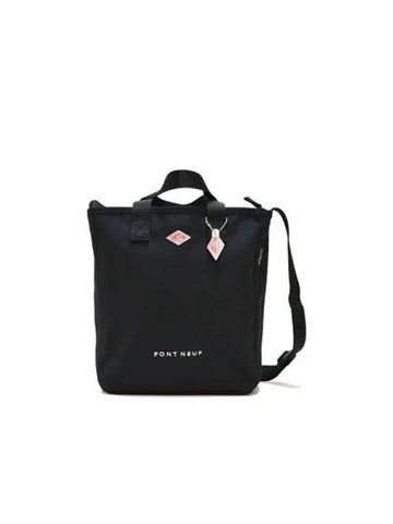 CORDURA CANVAS 2WAY TOTE BAG PONT NEUF BLACK - DANTON - BALAAN 1