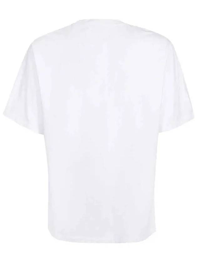 Small Dressed Fox Easy Cotton Short Sleeve T-Shirt White - MAISON KITSUNE - BALAAN 4