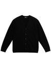 Men s Lucas Golf Knit Cardigan Black GMKW09634 9999 - J.LINDEBERG - BALAAN 1