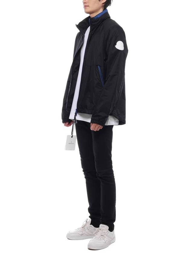 Octano Rain Jacket Black - MONCLER - BALAAN 5