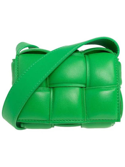 Candy Cassette Padded Mini Cross Bag Green - BOTTEGA VENETA - BALAAN 2