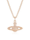 Mini Bas Relief Pendant Necklace Rose Gold - VIVIENNE WESTWOOD - BALAAN 2