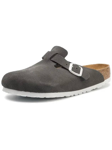 Women's Boston SFB Gunmetal Narrow 1012844 - BIRKENSTOCK - BALAAN 1