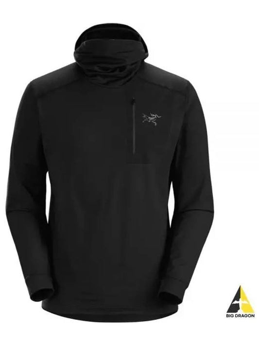 Men's Rho LT Hoodie Black - ARC'TERYX - BALAAN 2