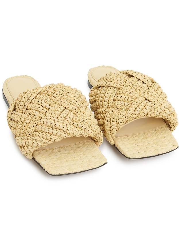 Lido Lido Flat Sandals Beige - BOTTEGA VENETA - BALAAN.