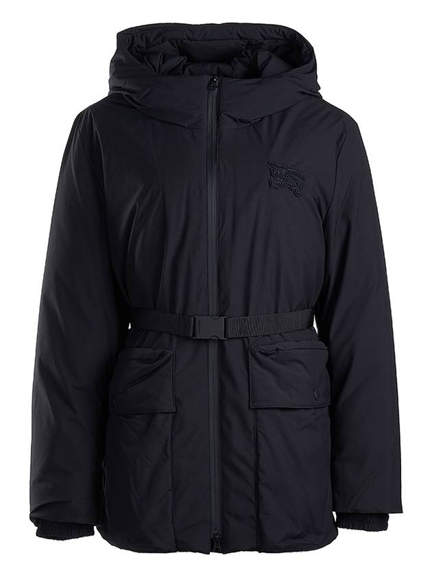 Women's Short Down Padded Jacket Black - BURBERRY - BALAAN 2