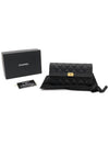 A80286 Black Caviar Gold Boy Long Flap Wallet 31st - CHANEL - BALAAN 2