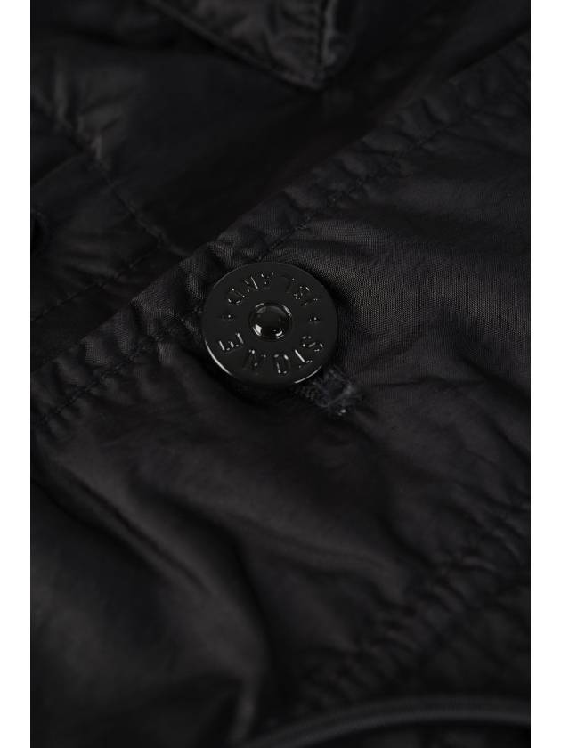 Wappen Patch Nylon Raso TC Hooded Jacket Black - STONE ISLAND - BALAAN 6