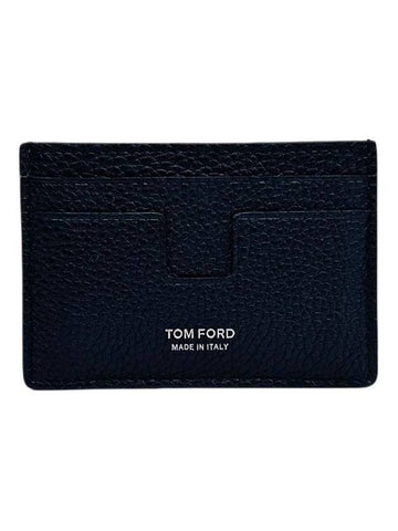 24SS twotone leather card wallet Y0232 - TOM FORD - BALAAN 1