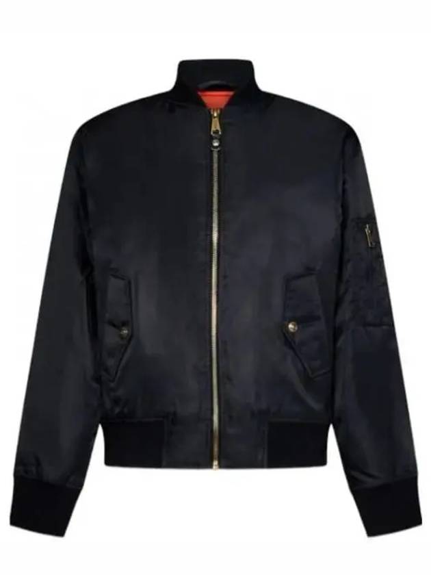 V Emblem Chain Bomber Jacket 75GASD07 CQD20 899 - VERSACE - BALAAN 1