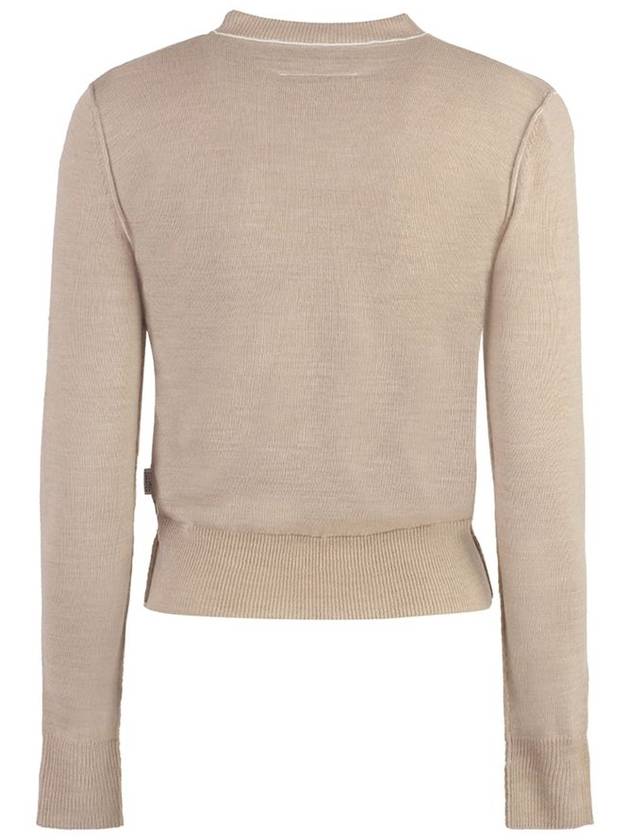 MM6 Sweater S52HL0020S18446 119 SAND - MAISON MARGIELA - BALAAN 3