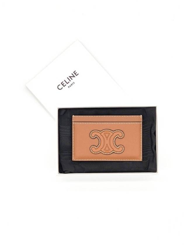 Coeur Triomphe Card Wallet Tan - CELINE - BALAAN 2