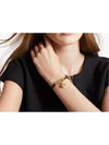 Women's LV Tribute Charm Bracelet Gold Brown - LOUIS VUITTON - BALAAN 2