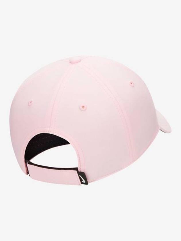 Dri Fit Club Structure Swoosh Ball Cap Medium Soft Pink - NIKE - BALAAN 3