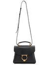 Gancini Small Tote Bag Black - SALVATORE FERRAGAMO - BALAAN 8