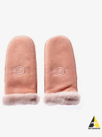 W Sheepskin Embroidered Mitten ABSM - UGG - BALAAN 1