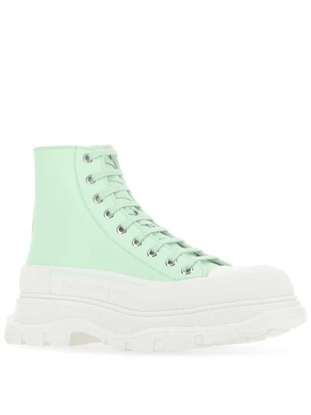 Tread Slick High Top Sneakers Green - ALEXANDER MCQUEEN - BALAAN 3