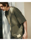 _PIGMENT WAPPEN OVER FIT SHORT SLEEVE T SHIRTS KHAKI - THE GREEN LAB - BALAAN 3