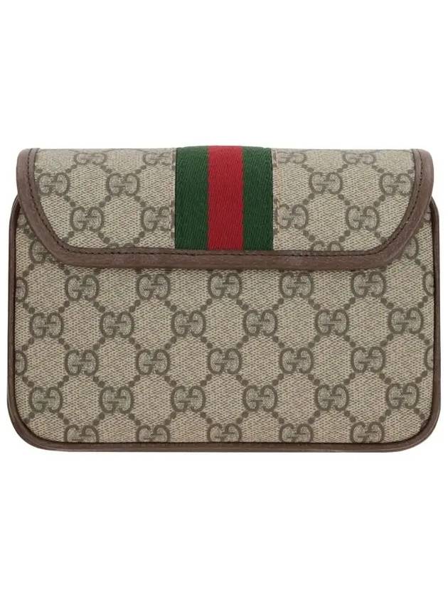 Ophidia GG Mini Shoulder Bag Beige Ebony - GUCCI - BALAAN 5